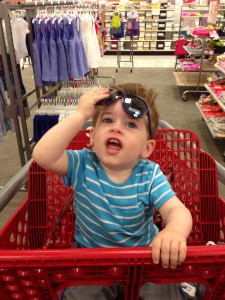 Picked out some shades so he's ready for all of his summer travel.