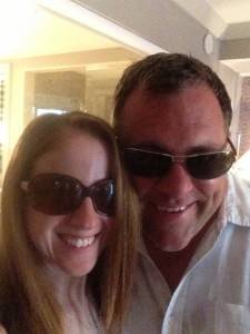 Vacation smiles. Or mojito smile in my case.